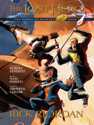 cover image of The Lost Hero: The Graphic Novel